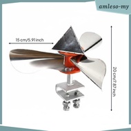 [AmlesoMY] Reflective Bird Windmill Weatherproof Wind-Activated Bird Weather Resistant 3D