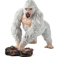 Gorilla King Kong Toys with Realistic Rock Action Figure Rampage Gorilla Fight Mode Gorilla Ape Soli