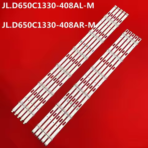 10PCS LED Strip For SVC650AG6_R/L BN96-50313A BN96-50314A UE65TU7000 UE65TU7020 UE65TU7110 UE65TU710