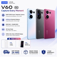 Vivo V60 5G Smartphone (12GB+256GB) | 50MP Zeiss Telephoto Camera | 6500mAh Battery | 5G Dual SIM Du