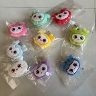 【FJ】TWICE Concert Big Head Plush Keychain Nayeon Momo Dahyun Tzuyu Cute Soft Doll Kpop Official Merc