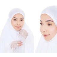 Telekung Lian Li Inspired From Vietnam Ready Stok Cotton Premium FREE WOVEN BEG