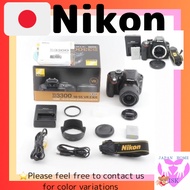 Nikon D3300 18-55 VR II Lens Kit Black D3300LKBK direct from japan used Nikon DSLR D3300 Body Black