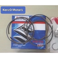 [12140-22J00-050] PISTON RING SET OS 0.5 - NEX 2, ADDRESS, LET'S-125, SHOOTER