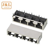 J & L Factory Direct Sales Rear Pin All-Inclusive RJ45 Socket National Standard High Temperature Res