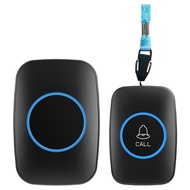 Elderly Pager Household Patient Elderly Bedside Call Bell One-Click Call Bell Doorbell Press Bell Ma