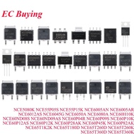 5 Pieces NCE5080K NCE55P05S NCE55P15K NCE6005AN NCE6005AR NCE6012AS NCE6045G NCE6050A NCE6080A NCE60
