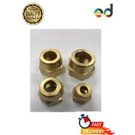 Brass Flare nuts 1/4" - 3/4"