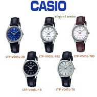 Casio Analog Ladies Leather Watch LTP-V005L