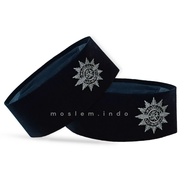 Peci KOPIAH SONGKOK AC EMBROIDERED MUHAMMADIYAH SILVER Songkok Lelaki Dewasa Kopiah Lelaki Dewasa