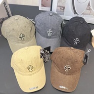 Face Chrome Hearts Small Hat Women New Style Autumn Winter American Retro Trend All-Match Cap Street