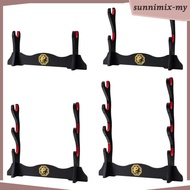 [SunnimixMY] Chinese Style Sword Stand for Desk, Sword Stand Holder, Decorative Heirloom Style Sword