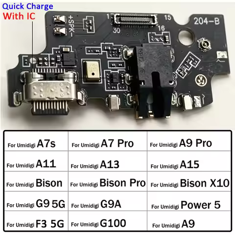 Dock Connector USB Charger Charging Board Port Flex Cable For Umidigi A7 A7s A9 A11 Bison X10 Pro G9