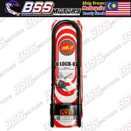 BKP Fork Kunci U Lock ULock Motor Heavy Duty Quality with Special Key Stainless Motorcycle Anti Thef