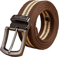 Elastic Belts Plus Size Multicolored Casual Belts for Mens and Womens Jeans Belt Multi Colored (Coff