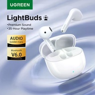 UGREEN LightBuds TWS Earphones Bluetooth 6.0 Wireless Headphones APP Spatial Audio Earbuds