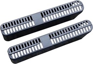 AQABA 2pcs Car Floor Air Conditioning Cover Auto Under Seat Air Vent Outlet Cover For CRV LX EX EX-L