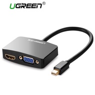 UGREEN 10439 2 in 1Thunderbolt 1/2 Mini DP to HDMI VGA Cable Adapter For Apple MacBook