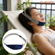 CLEOES Anti-snoring Belt, Lightweight Breathable Stop Snoring Chin Strap, Unisex Adjustable Latex Fr