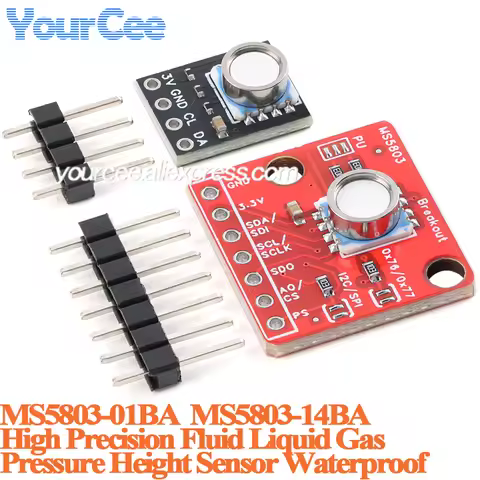 5pcs/1pc MS5803 MS5803-14BA MS5803-01BA High precision fluid liquid gas pressure height sensor modul