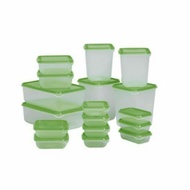Ikea pruta food container 17pcs