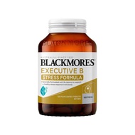 Blackmore Executive B Stress Formula 125/160 เม็ด วิตามินบีรวม ลดเครียด (นำเข้าจากออสเตรเลีย) Exp 3/