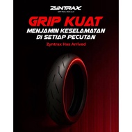 TAYAR ZYNTRAX GRIP PADU TAYAR TYRE TUBELESS 17 INCH  70/80 70/90 80/80 80/90 90/80
