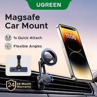 UGREEN Magnetic Car Mount Phone Holder Strongest Magnetic Force Flexible Angles Compatible with iPho