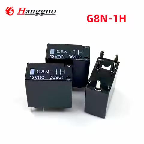 10Pcs Original G8N-1L G8N-1H G8N-1S 12VDC 5PIN Automotive Relay