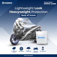 Transparent Coat Blanket Cover for Motorcycle Waterproof (XL) CB150R Forza TMAX Scorpio D-Tracker SH