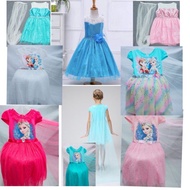 Dress For Kids (Frozen with Cape) actual photos is posted
