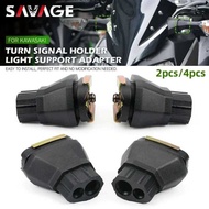 KAWASAKI Motorcycle Turn Signal Holder Adapter NINJA 250 300 400 650 1000 ZX6R Z125 Z250 Z300 Z4