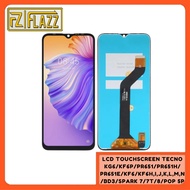 LCD TOUCHSCREEN TECNO KG6/KF6P/PR651/PR651H/PR651E/KF6/KF6H,I,J,K,L,M,N/BD3/SPARK 7/7T/8/POP 5P MEET