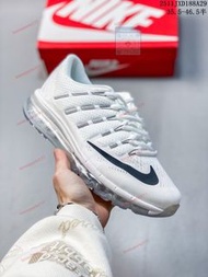 Nike Air Max 2016BlackSliver賈卡網面全掌氣墊休閑運動百搭慢跑鞋 size：35.5-45