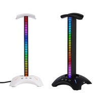 RGB Earphone Headset Hanger Holder Headset Stand Gamer Headphone 2*USB Ports