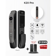 Kaadas K20 Pro Digital Door Lock + Gate Lock Bundle (Authorised Reseller)