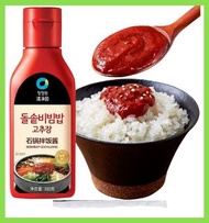 【全新上市】韓國清淨園石鍋拌飯醬300g  韓式進口拌飯辣椒醬烤肉年糕甜辣醬即食300g