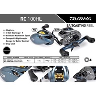 Reel BC / BAITCASTING DAIWA RC 100HL (LEFT HANDLE) Daiwa Reel