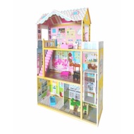 Doll House 3-Storey Big Back Dollhouse
