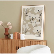 Minimalist Flower Poster 13x19 Inches (Only Picture Frame Not Included)