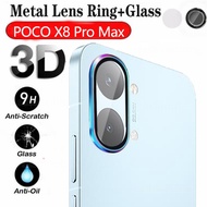 For Poco X8Pro Max Metal Ring Camera Lens Protective Film For Xiaomi Poco X8 Pro Max X 8 PocoX8 Pro 