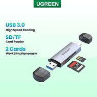 UGREEN 2 in 1 SD/TF Card Reader SD 4.0 312Mb/s TypeC OTG USB3.0 Adapter MicroSD iPhone