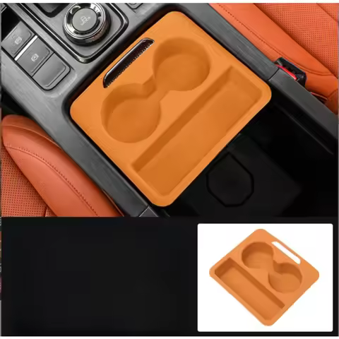 Car Central Control Push-pull Box Silicone Pad Fit for Haval H9 2024-2025 Modified Car Armrest Box P