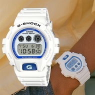 [Original] Casio G-Shock DW-6900HDS-7D White Digital Blue Phosphorescent Face Glows Watch