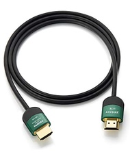 Zeskit Lite 48Gbps Slim Certified Ultra High Speed HDMI Cable 1.5ft, 4K120 8K60 144Hz eARC HDR HDCP 