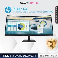 HP P34hc G4 | 34" WQHD | USB-C Curve Monitor