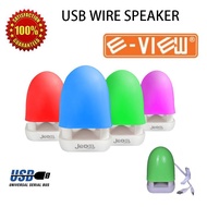 E-View Mini Speaker Smallest USB Speaker Creative USB Speaker