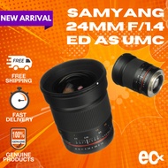 Samyang 24mm f/1.4 ED AS UMC Wide Angle Lens Manual Focus Full Frame APS-C Low Light Photography
