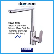 Pozzi X920 Chrome Kitchen Sink Mixer Tap