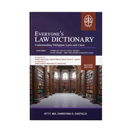 Everyone’s Law Dictionary [Law Books] 2026 by Atty. Ma. Christina Castillo